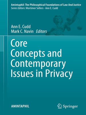 cover image of Core Concepts and Contemporary Issues in Privacy